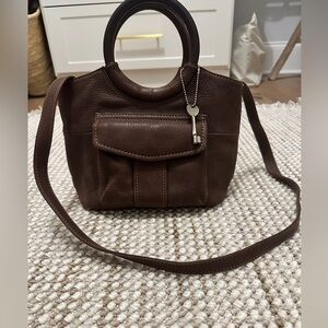Fossil Dark Brown Leather purse